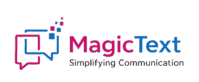 transperent magic text logo