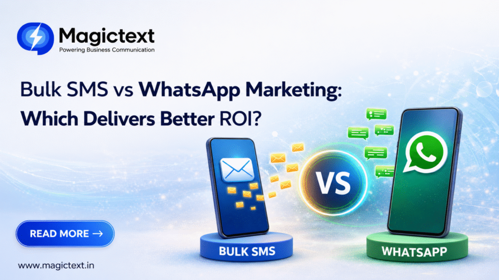 Bulk SMS vs WhatsApp Marketing: Which Delivers Better ROI?