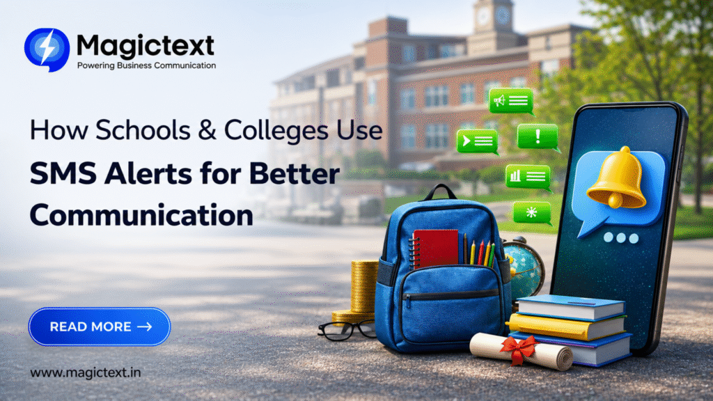How Schools & Colleges Use SMS Alerts for Better Communication