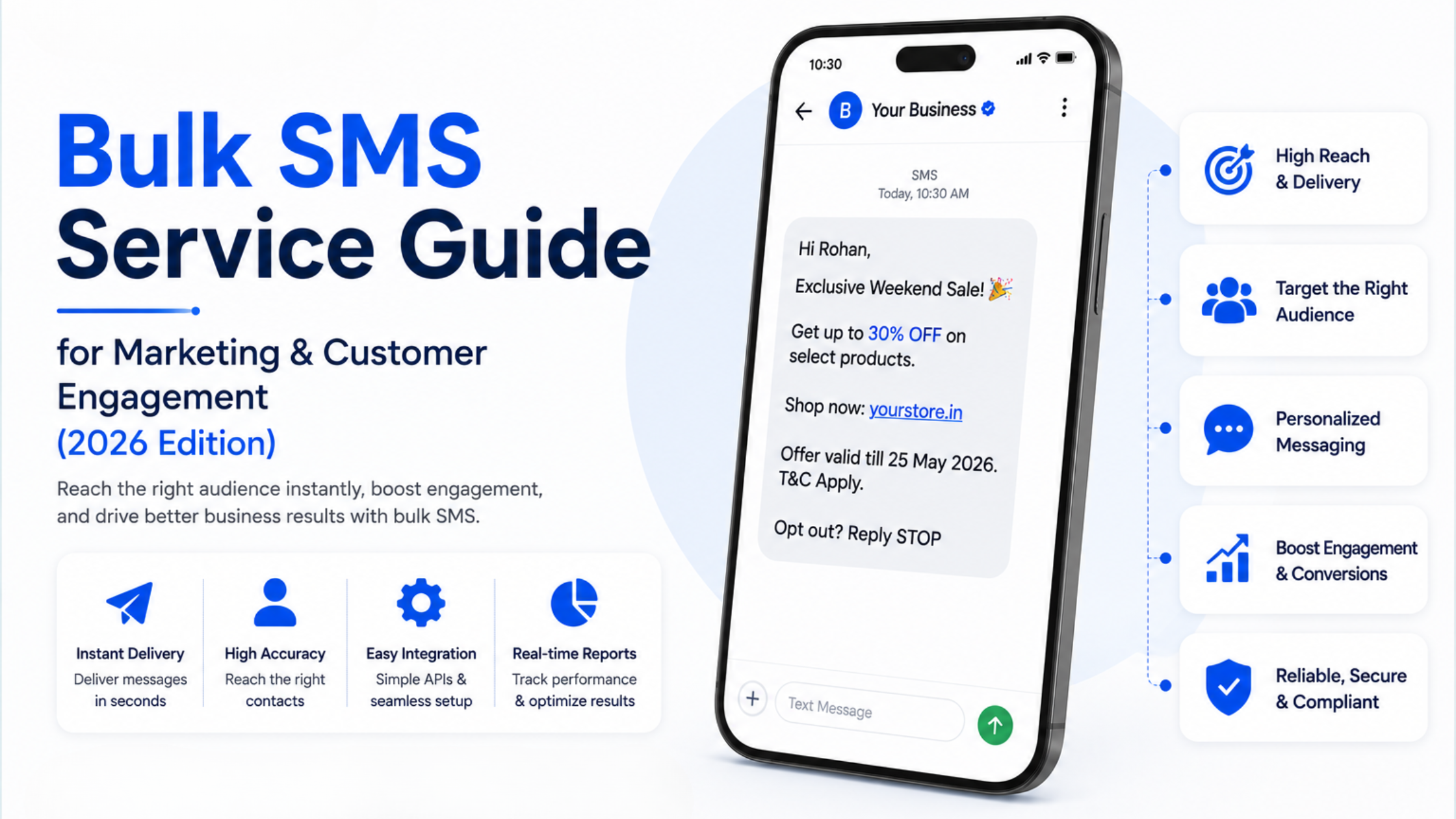 Bulk SMS Service Guide for Marketing & Customer Engagement (2026 Edition)