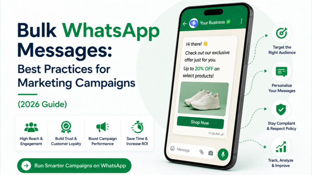 Bulk WhatsApp Messages: Best Practices for Marketing Campaigns (2026 Guide)